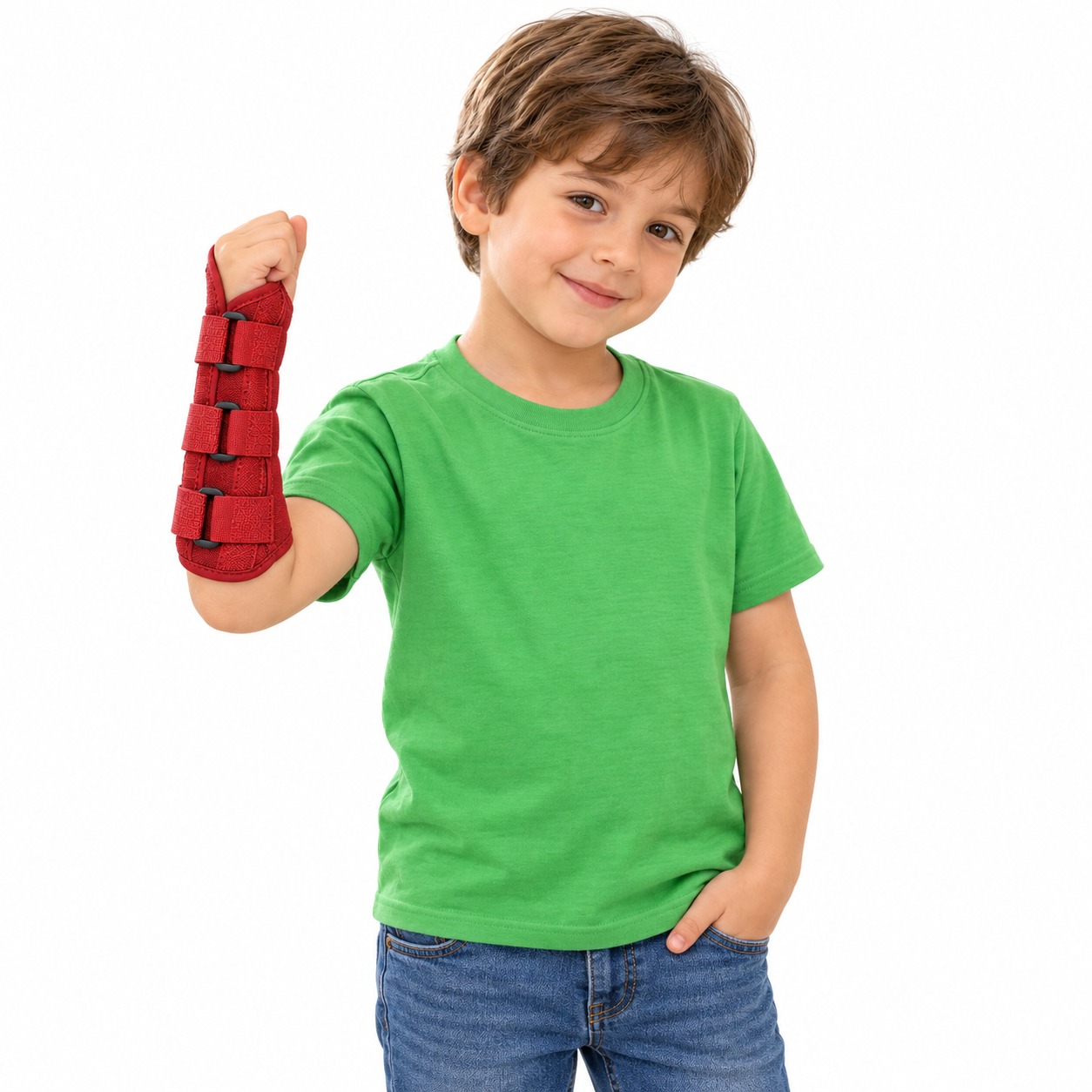 Férula para muñeca y antebrazo infantil